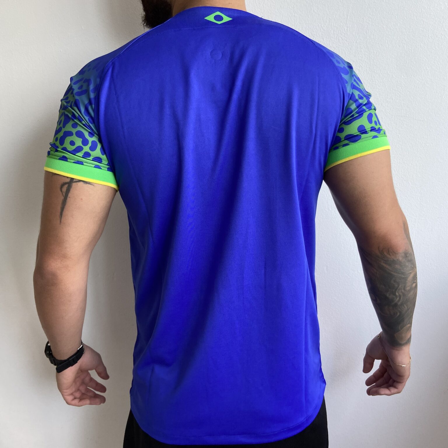 Camisa Brasil Seleção Brasileira Away Azul Torcedor Copa do Mundo Catar