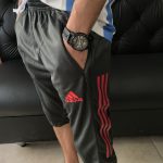Calça 3/4 Real Madrid Adidas Cinza - Imagem 2