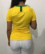 Camisa Brasil Seleção Brasileira Home Amarela Feminina 18/19 Nike - Imagem 4