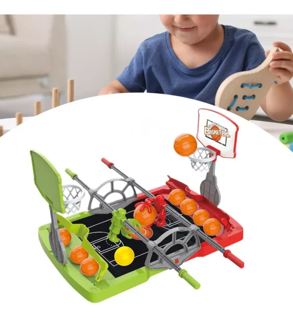 D_NQ_NP_2X_712780-CBT81544080444_012025-F Brinquedo De Mesa De Basquete - Mini Jogo DeBasquete Com 10 Bolas - Imagem 8