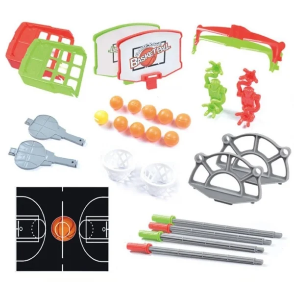 sg-11134201-7rdwp-lytr8xoq5xd452 Brinquedo De Mesa De Basquete - Mini Jogo DeBasquete Com 10 Bolas - Imagem 35