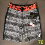 Bermuda Hurley Cinza com Detalhes Laranja (76)