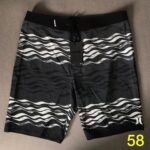 Bermuda Hurley Preta com Ondas Brancas (58)