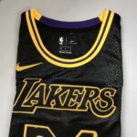 Camiseta Regata Basquete NBA Los Angeles Lakers Preta Mamba Negra - Black Mamba - Kobe Bryant 24 Edição Especial Nike - Imagem 11
