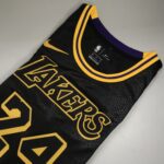 Camiseta Regata Basquete NBA Los Angeles Lakers Preta Mamba Negra - Black Mamba - Kobe Bryant 24 Edição Especial Nike - Imagem 14