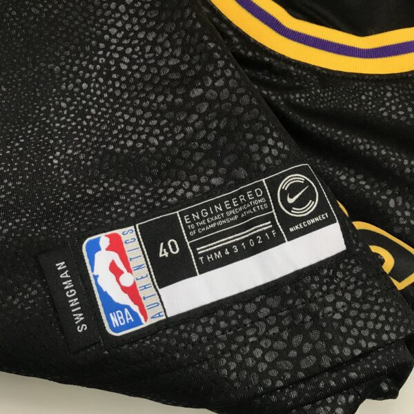 Camiseta Regata Basquete NBA Los Angeles Lakers Preta Mamba Negra - Black Mamba - Kobe Bryant 24 Edição Especial Nike - Imagem 15