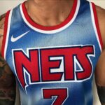 Camiseta Regata Basquete NBA Brooklyn Nets Classic Edition Swingman Durant 7 Nike - Imagem 4