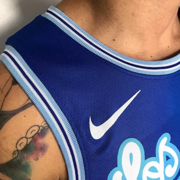 Camiseta Regata NBA Los Angeles Lakers LeBron James 23 Classic Edition Nike - Imagem 5