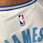 Camiseta Regata NBA Los Angeles Lakers LeBron James 23 City Edition Nike - Imagem 10