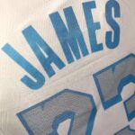 Camiseta Regata NBA Los Angeles Lakers LeBron James 23 City Edition Nike - Imagem 9