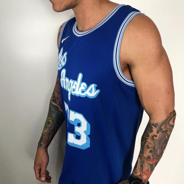Camiseta Regata NBA Los Angeles Lakers LeBron James 23 Classic Edition Nike - Imagem 3