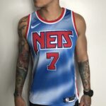 Camiseta Regata Basquete NBA Brooklyn Nets Classic Edition Swingman Durant 7 Nike