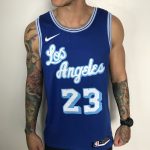 Camiseta Regata NBA Los Angeles Lakers LeBron James 23 Classic Edition Nike