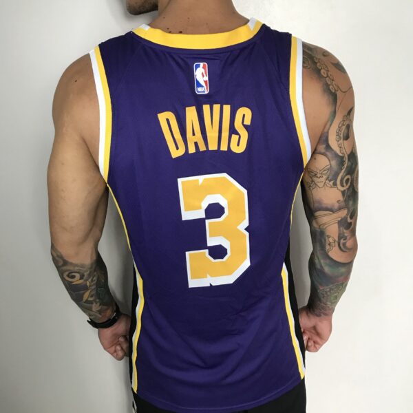 Camiseta Regata Los Angeles Lakers Davis 3 Statement Edition Jordan - Imagem 2