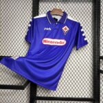 Camisa Retrô Fiorentina Home 9 Gabriel Batistuta 1998/99 Roxa Fila - Imagem 19