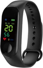 Relógio Smart Esportivo Tuguir Unissex M3 - Com duas pulseiras extras - Imagem 3
