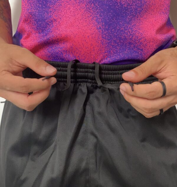 IMG_1391 Calça Longa Paris Saint-Germain - PSG Preta com Rosa 2022 Jordan - Imagem 8