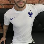 Camisa Seleção França Away Jogador 2022 Branca Nike