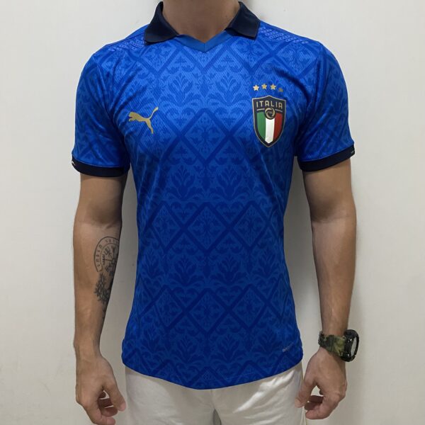 ITALIA 1 JOGADOR 2021 (1) Camisa Seleção Itália Home Jogador 2022 Puma - Imagem 1
