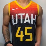Camiseta Regata NBA Utah Jazz Mitchell 45 City Edition Nike - Imagem 4