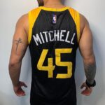 Camiseta Regata NBA Utah Jazz Mitchell 45 City Edition Nike - Imagem 8