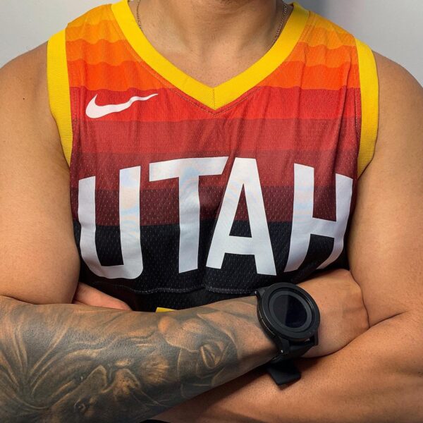 Camiseta Regata NBA Utah Jazz Mitchell 45 City Edition Nike - Imagem 5