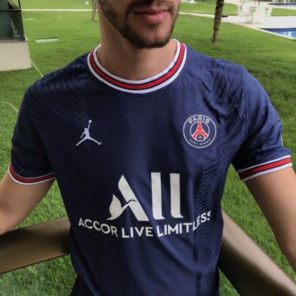 IMG_5154 Camisa Paris Saint-Germain - PSG Home Jogador 2022 Jordan Neymar 10 - Imagem 2