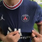 Camisa Paris Saint-Germain - PSG Home Jogador 2022 Jordan Neymar 10 - Imagem 3