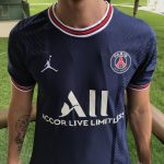 Camisa Paris Saint-Germain - PSG Home Azul Jogador 2022 Jordan