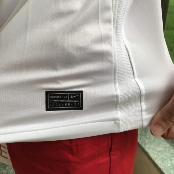 IMG_5180 Camisa PSG Paris Saint-Germain Away Branca Torcedor 2022 Nike Messi 30 - Imagem 6