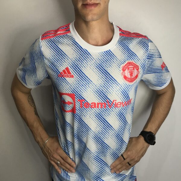 Camisa Manchester United Away Cristiano Ronaldo 7 CR7 2022 Adidas - Imagem 2