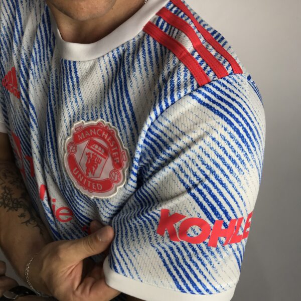 Camisa Manchester United Away Cristiano Ronaldo 7 CR7 2022 Adidas - Imagem 3