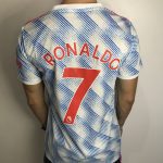 Camisa Manchester United Away Cristiano Ronaldo 7 CR7 2022 Adidas