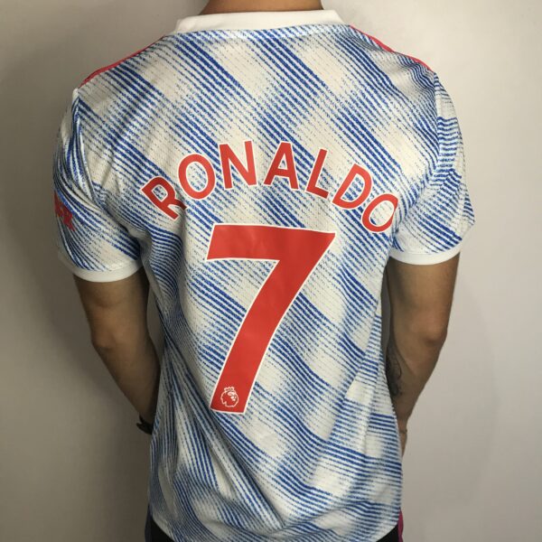 Camisa Manchester United Away Cristiano Ronaldo 7 CR7 2022 Adidas - Imagem 1