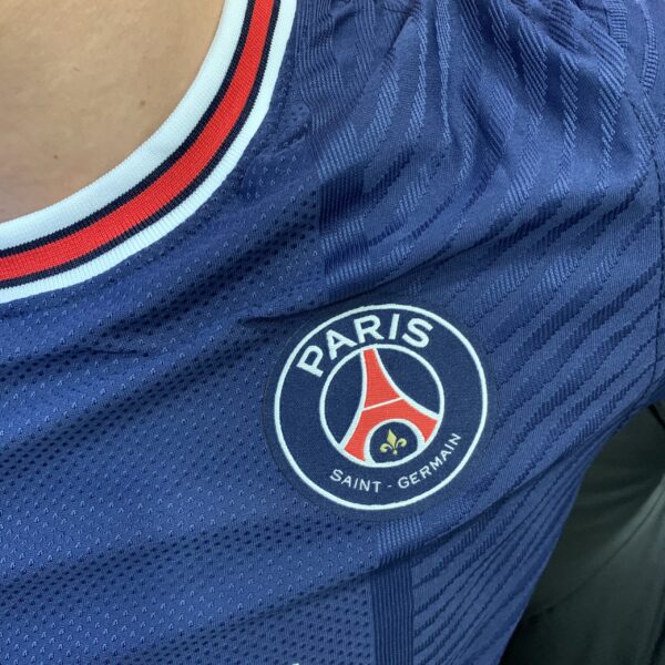 IMG_7240 Camisa Paris Saint-Germain - PSG Home Azul Jogador 2022 Jordan - Imagem 3