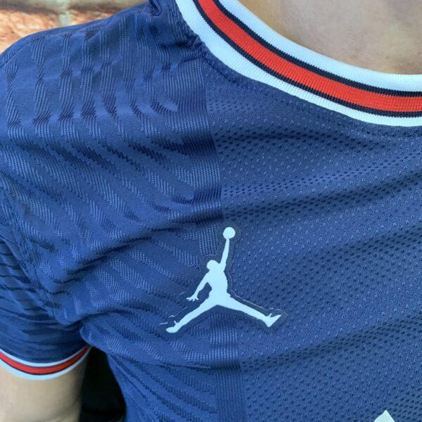 IMG_7241 Camisa Paris Saint-Germain - PSG Home Azul Jogador 2022 Jordan - Imagem 4