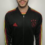 Casaco Jaqueta Ajax Bob Marley 2022 Preto Reggae Adidas - Imagem 2