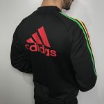 Casaco Jaqueta Ajax Bob Marley 2022 Preto Reggae Adidas - Imagem 7