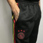 Calça Longa Ajax Bob Marley 2022 Preto Reggae Adidas - Imagem 4