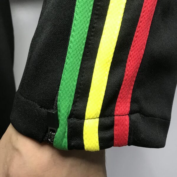 IMG_7864 Calça Longa Ajax Bob Marley 2022 Preto Reggae Adidas - Imagem 7