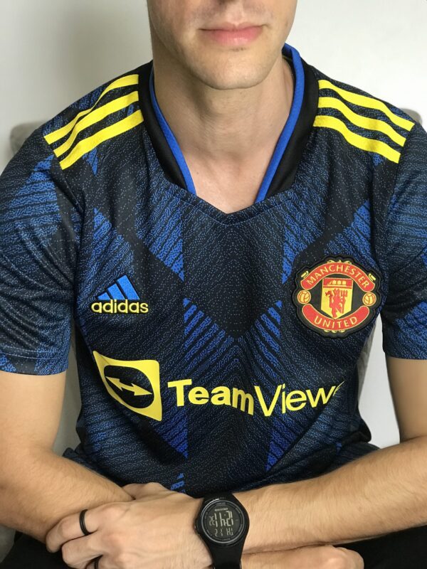 Camisa Manchester United Third Cristiano Ronaldo 7 CR7 2022 Adidas - Imagem 3