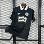 Camisa Oasis Jacquard Tour 2025/2026 Preta Branca Adidas - Imagem 10