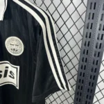 Camisa Oasis Jacquard Tour 2025/2026 Preta Branca Adidas - Imagem 12