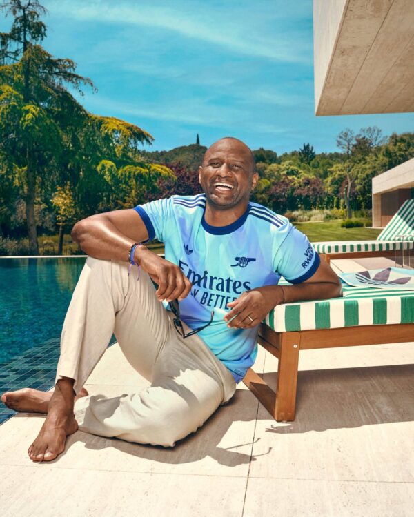 Camisa Arsenal Third Versão Torcedor 24/2025 Azul Piscina Adidas - Imagem 9