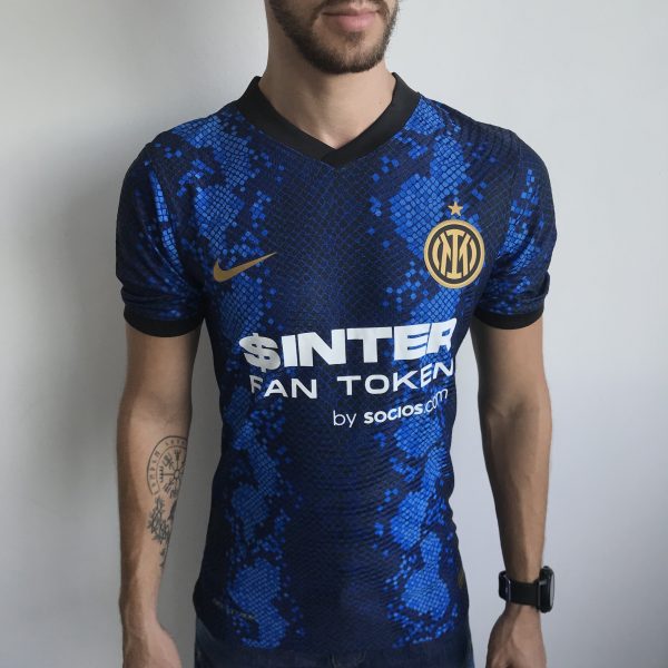IMG_9193 Camisa Inter de Milão Home Jogador 2022 Nike - Imagem 1