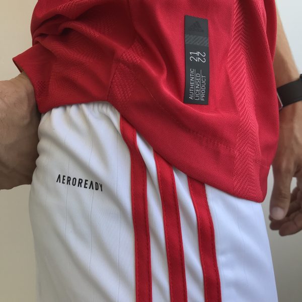 Calção Manchester United White 2022 Adidas - Imagem 5