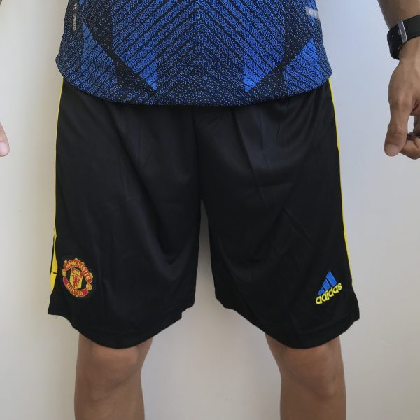 Calção Manchester United Black 2022 Adidas - Imagem 3