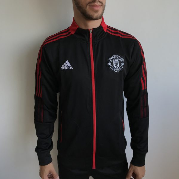 IMG_9584 (1) Casaco Jaqueta Manchester United 2022 Adidas - Imagem 1