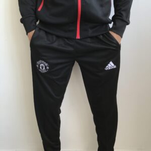 Calça Longa Slim Treino Manchester United 2022 Adidas