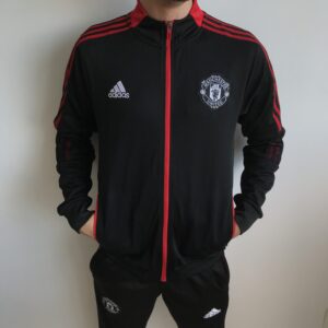 Manchester United Conjunto Casaco Jaqueta e Calça 2022 Adidas